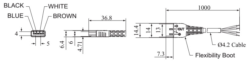 CONNECTING CABLE FOR RX SERIES