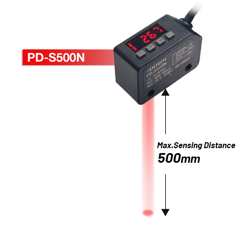 PD S500N PHOTOELECTRIC SENSOR SPOT TYPE