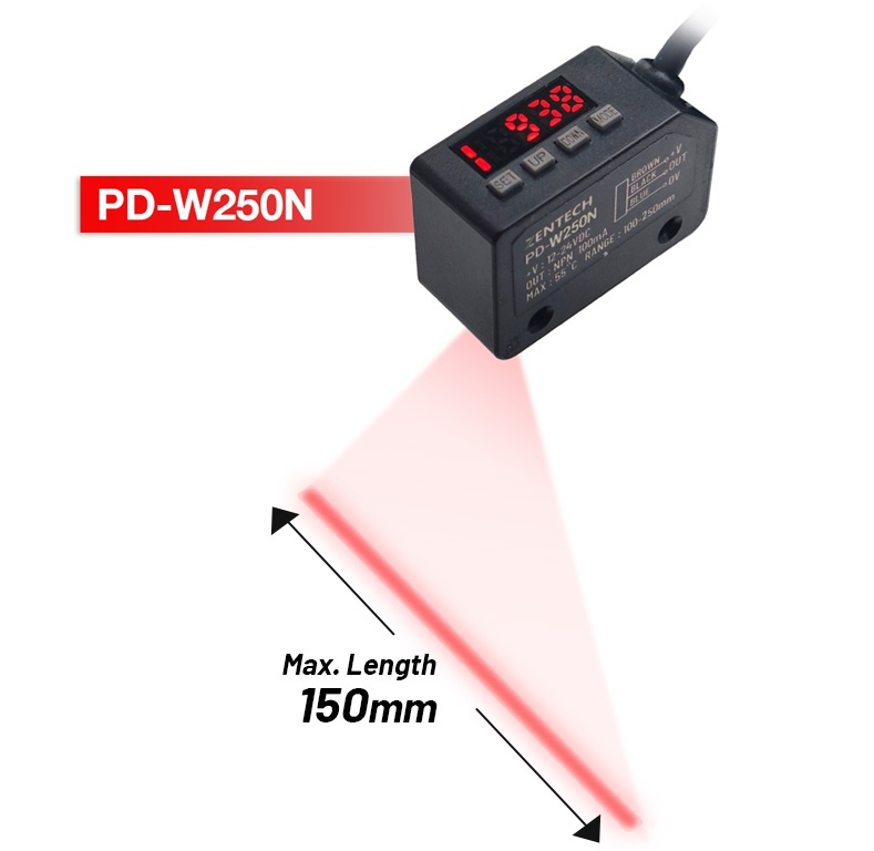 PD W250N PHOTOELECTRIC SENSOR LINE TYPE