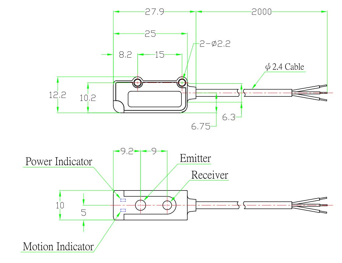 PM6 DU05N DIMENSION