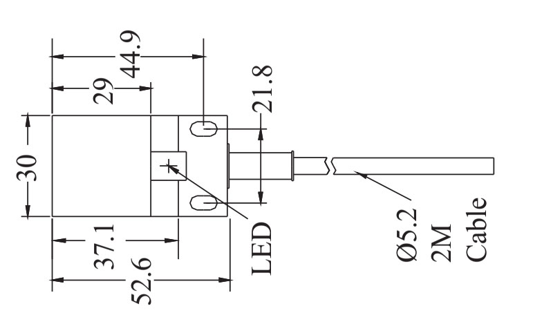 SN10 KP2 RIKO PROXIMITY SENSOR DIMENSION