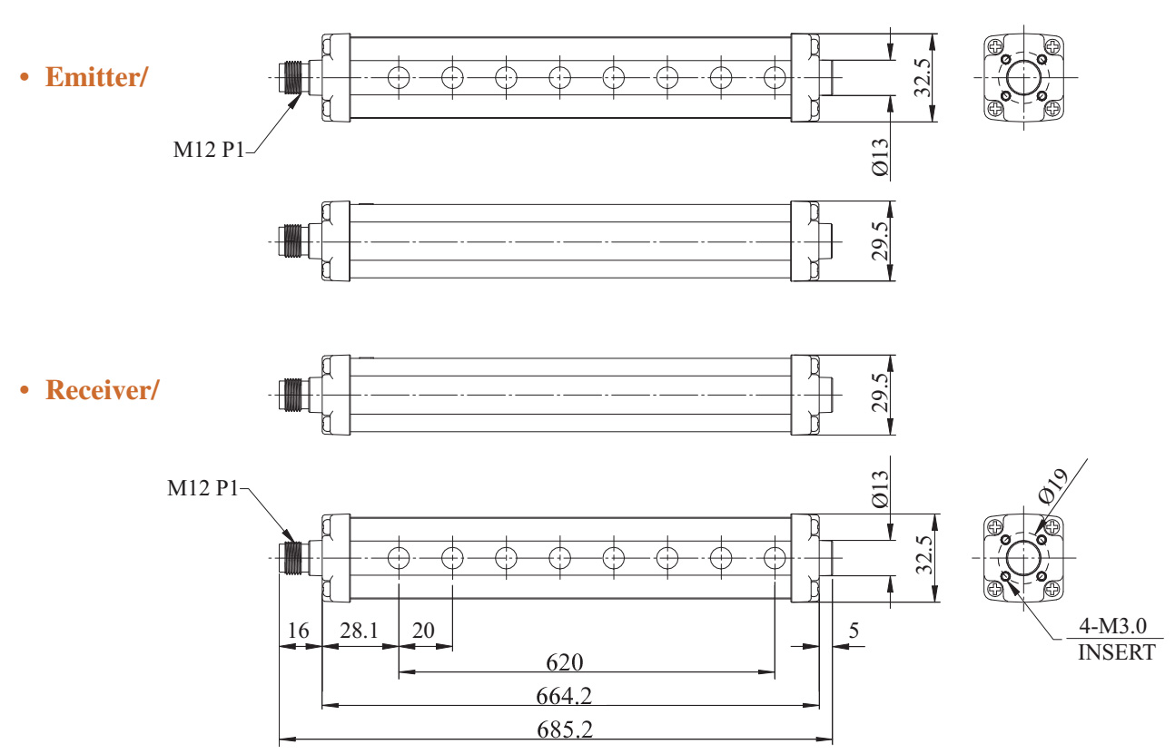 asp 2032 k1 riko area sensor dimension