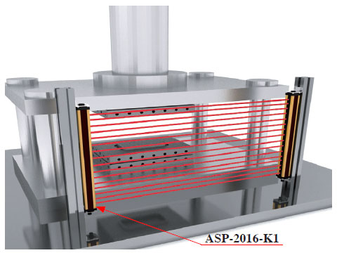 application for area sensor riko 1