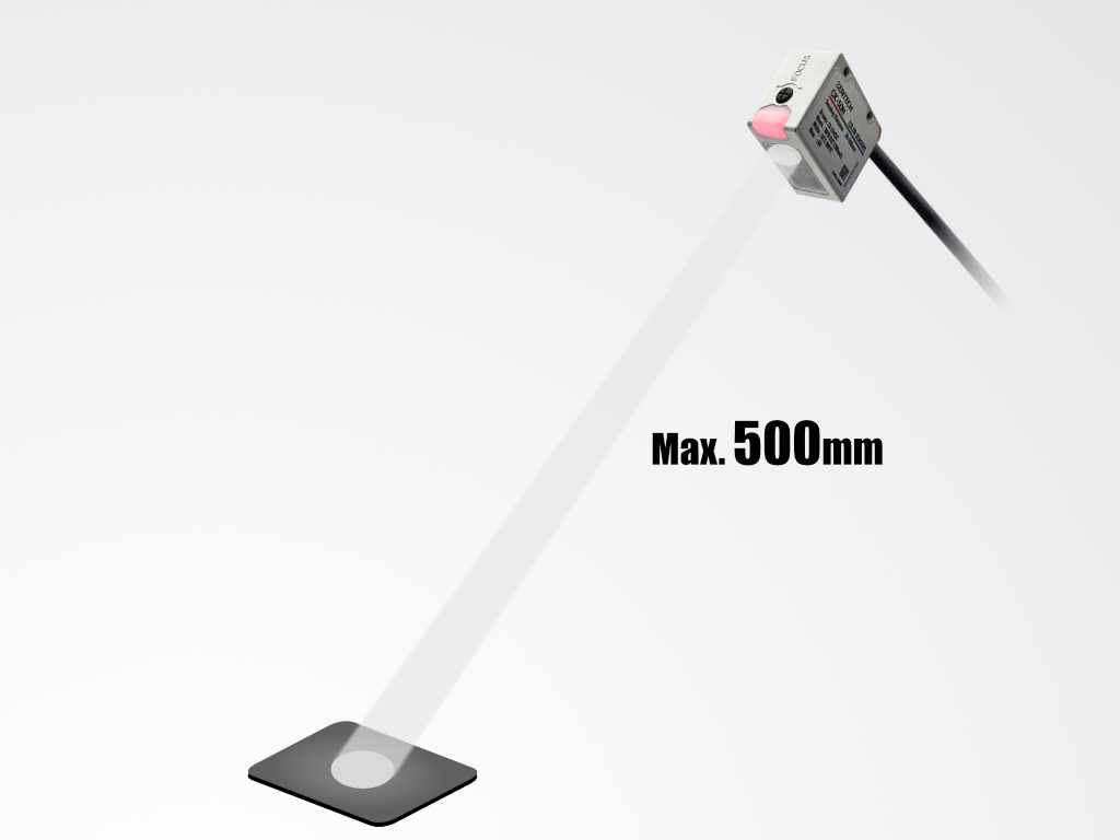 long detecting distance contrast color sensor