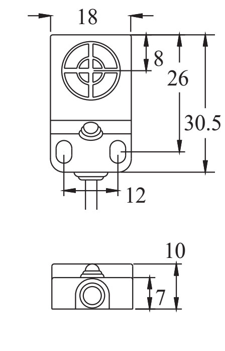 riko jnd snd space saving proximity sensor dimension