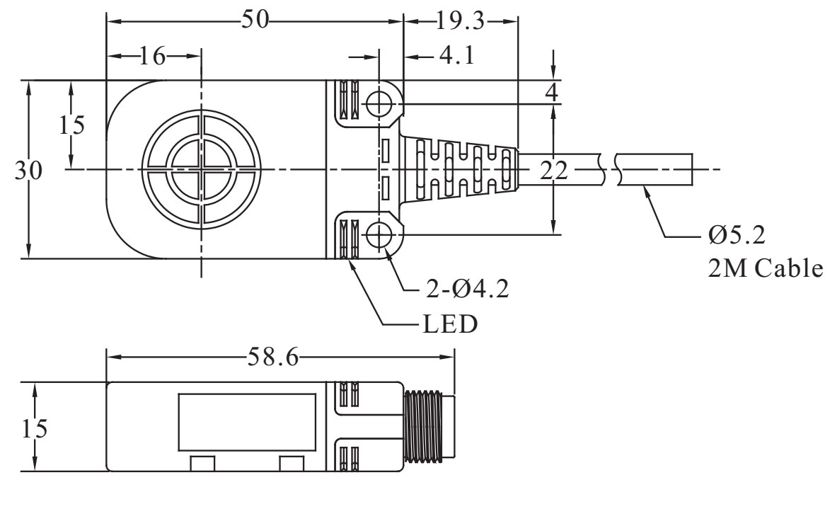 riko jnd snd space saving proximity sensor dimension 2