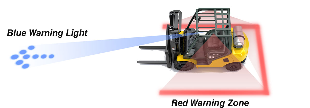 safety warning light for forklift